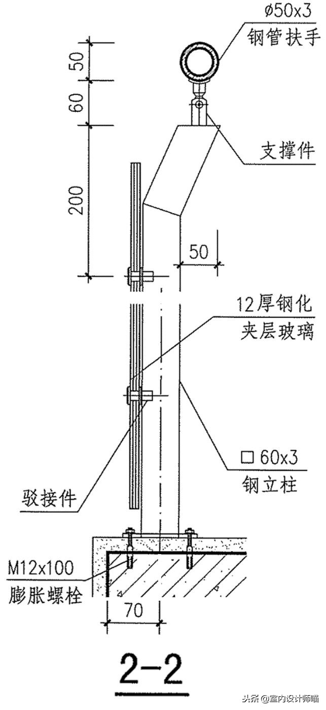 解析｜楼梯栏杆的构造做法及底层逻辑