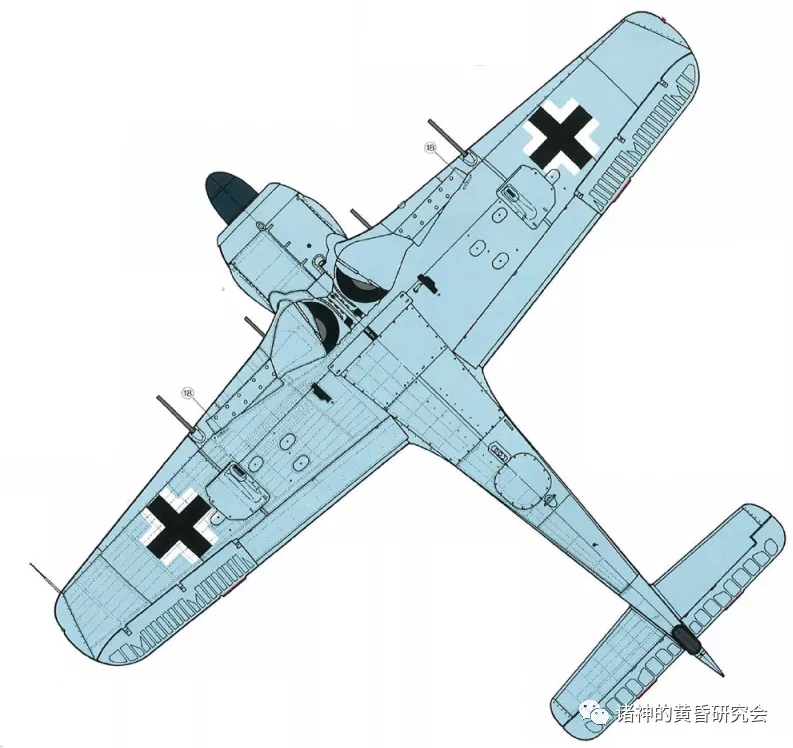 Fw 190A/F机身上的各种标识小考1