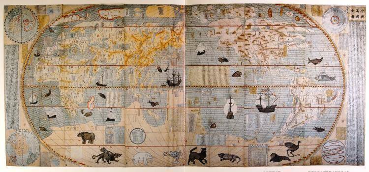 这张中国人自己制作的彩绘世界地图，万历皇帝超喜欢它