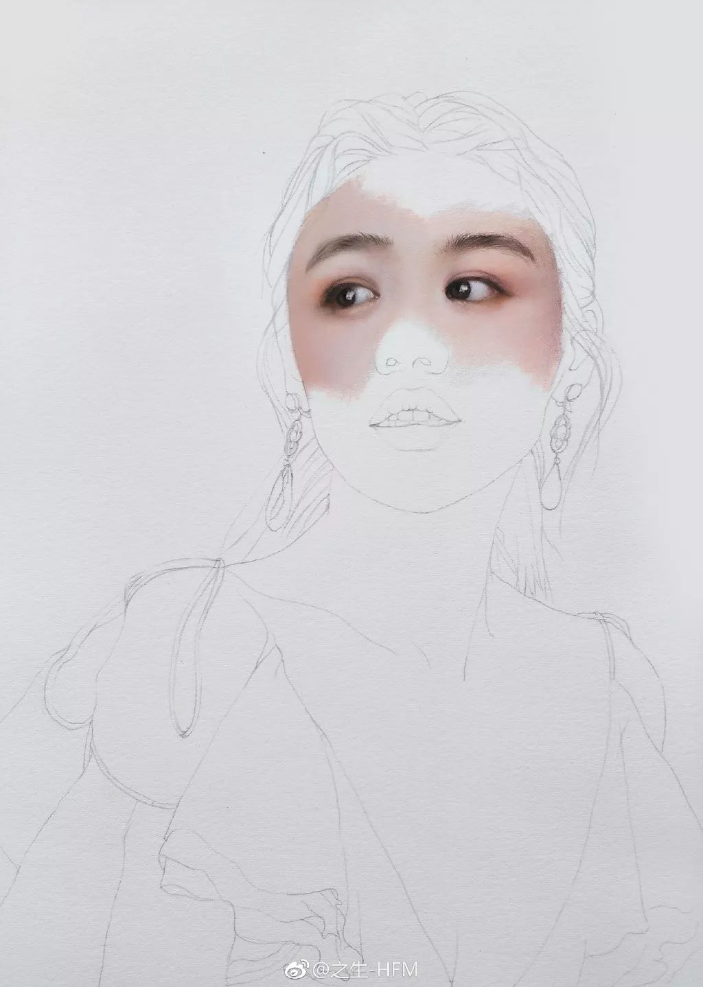 95后画了一组彩铅，绝了