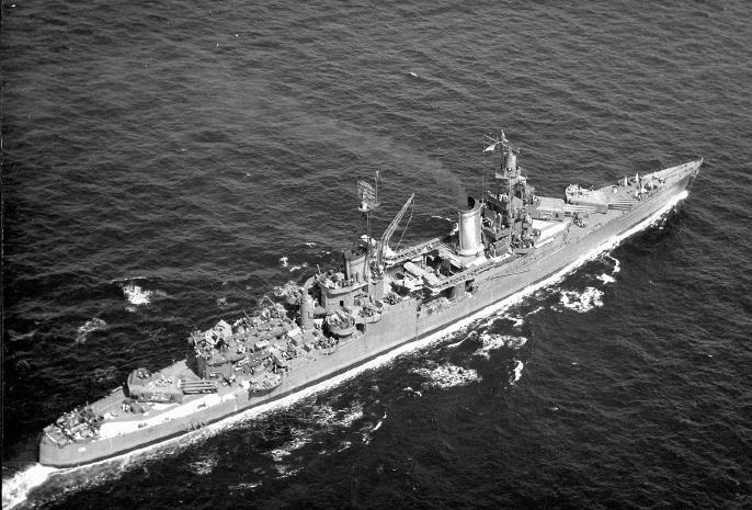 印第安纳波利斯号(倒在胜利前！印第安纳波利斯号送完原子弹后被日本潜艇击沉)