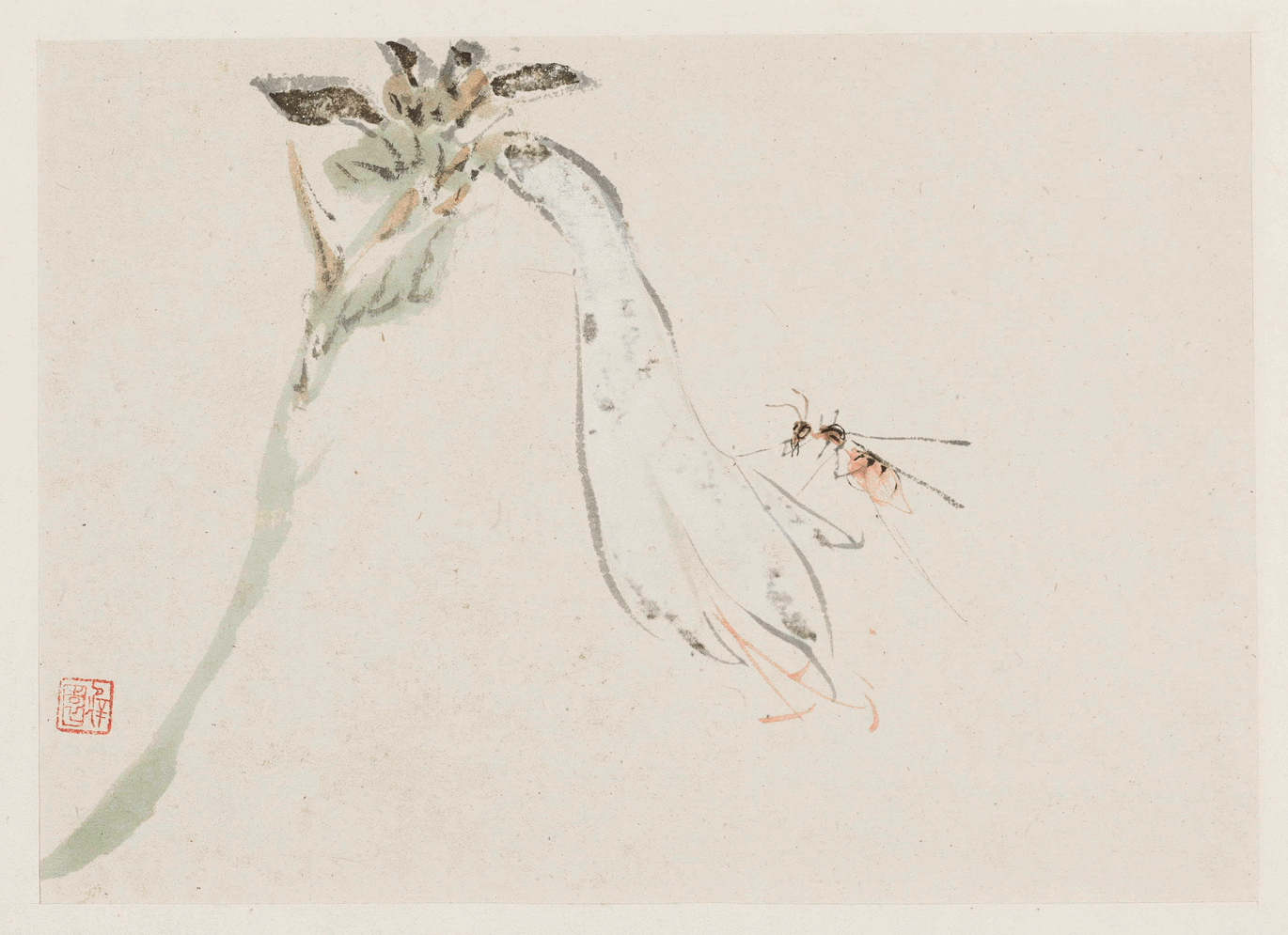 罕见！八位大师的书画册页