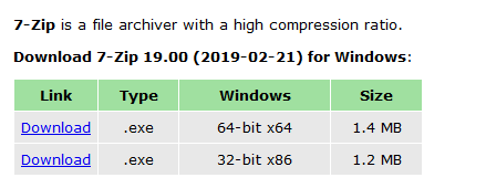 压缩软件~7-Zip