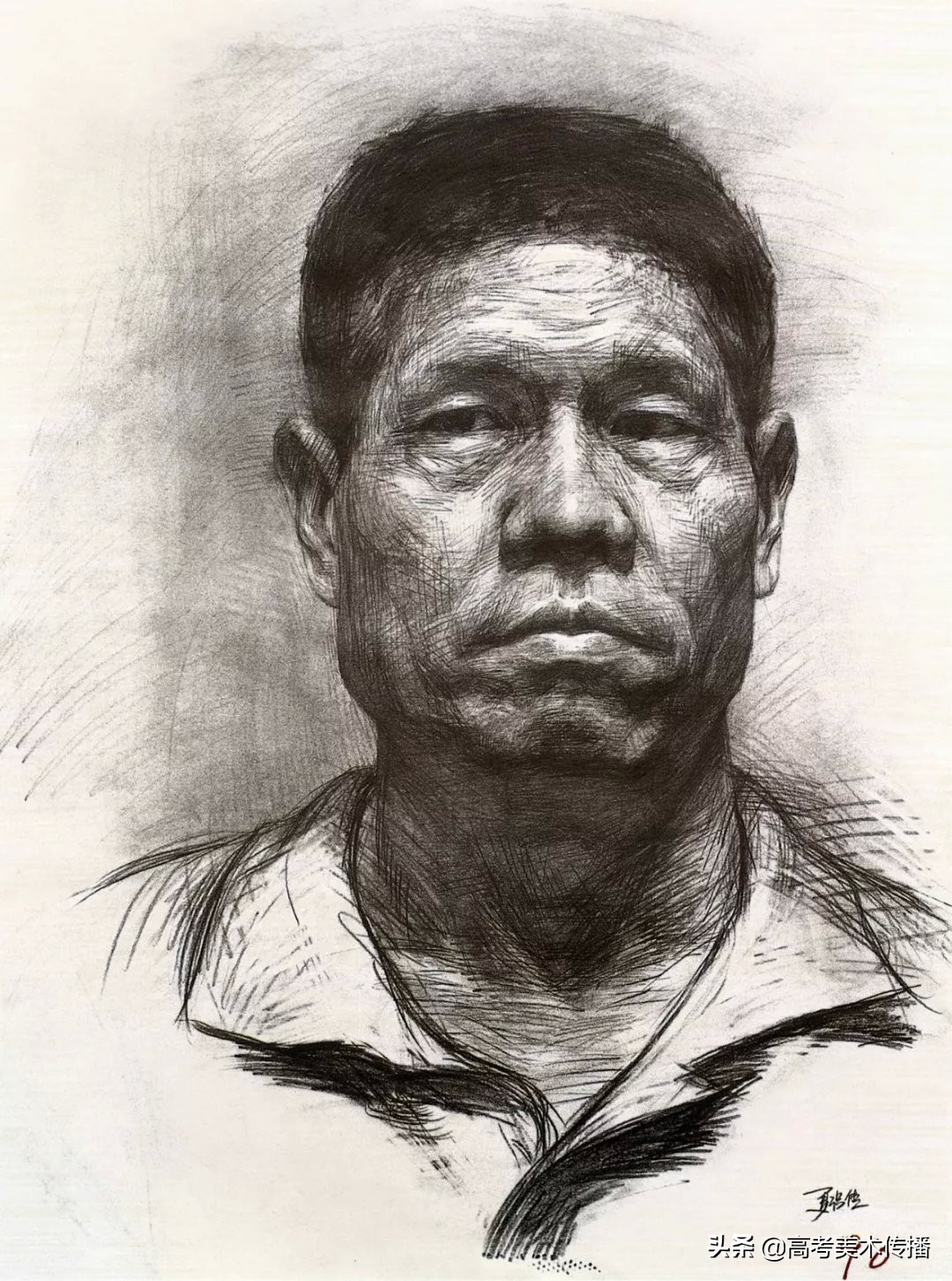 素描头像从70分到90分有多远?附:央美附中留校作品