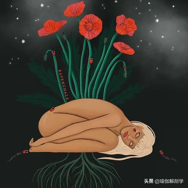 瑜伽邪恶漫画图片大全图片(INS上最新的50张瑜伽漫画图片，每一张都超好看！（收藏级）)