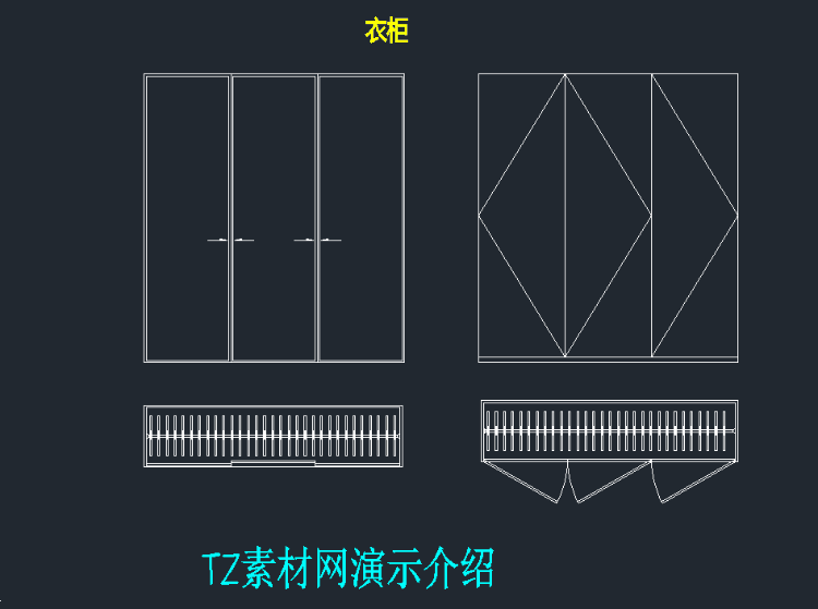 AutoCAD抖音同款动态块图库大全「赠送动态块制作方法」