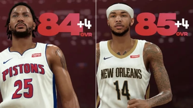 nba2k20手游工资帽修改(NBA2K调整球员能力值，东契奇唐斯突破90分，拉塞尔约基奇被降低)