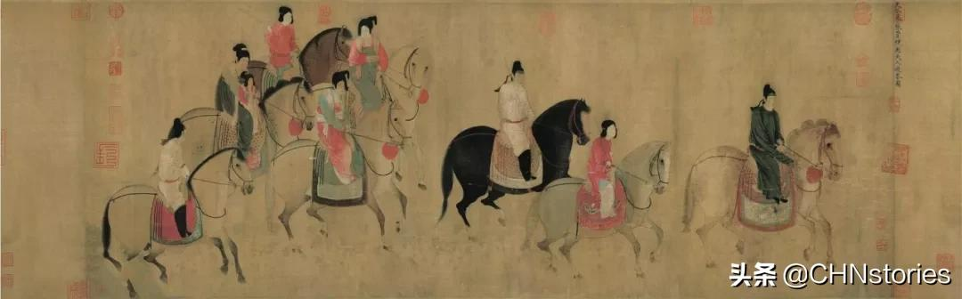赏春踏青发个朋友圈,古人春游「戏」更多,你get同款了吗