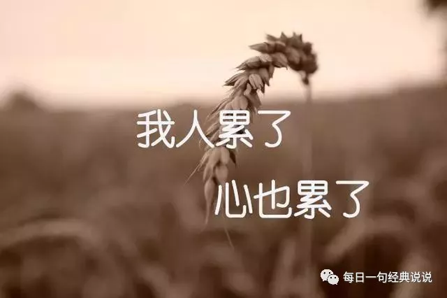 适合伤感的人发朋友圈的句子！