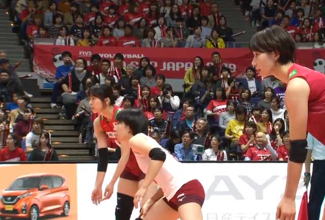 2019女排世界杯美国vs日本(面对日本女排2-3憾负美国队，日本球迷这次又没绷住，真是精彩)