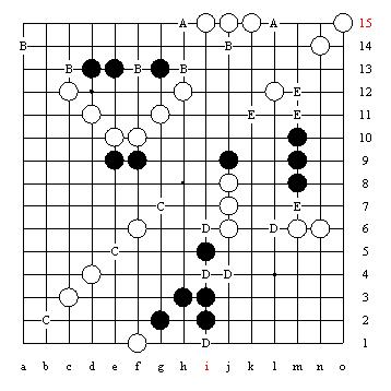 五子棋技巧图解「1」