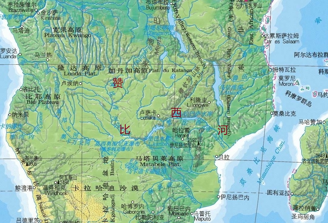 尼罗河流域在哪个国家，尼罗河流域地图位置