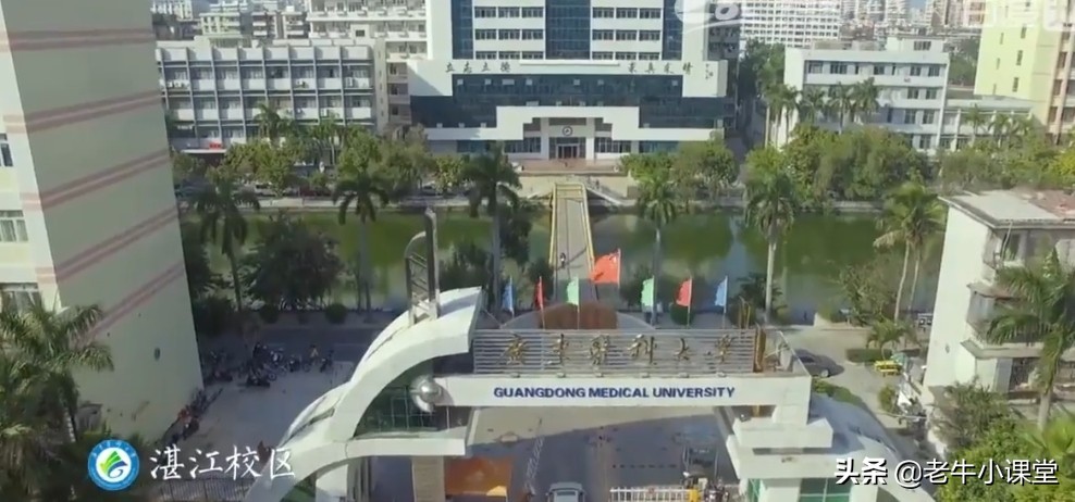广东医科大学有湛江和东莞两校区，录取分数不高但前景好