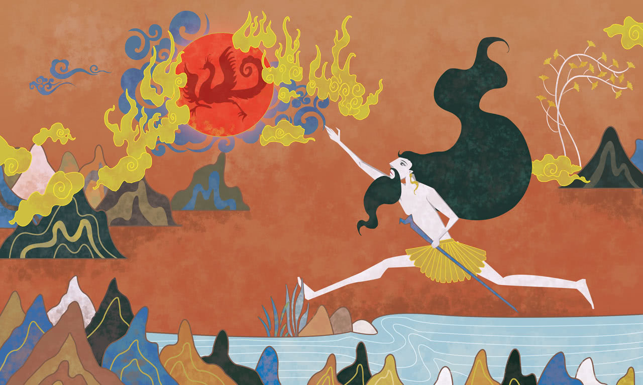 夸父逐日真相破解,他追的不是太阳,专家说:这是一次上古灾难