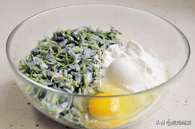 甘宝宝的花苞(越早买越好,4月初的都是花苞,煎成饼,最鲜最嫩最香)