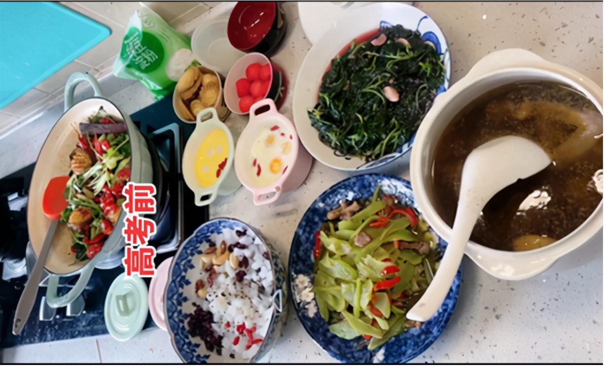 高考前后“饮食”的对比，待遇差距巨大，网友表示太真实了