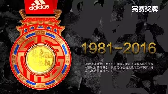 北京马拉松logo(刷屏跑圈儿！镶金龙牌！历年北京马拉松奖牌你有哪些？)