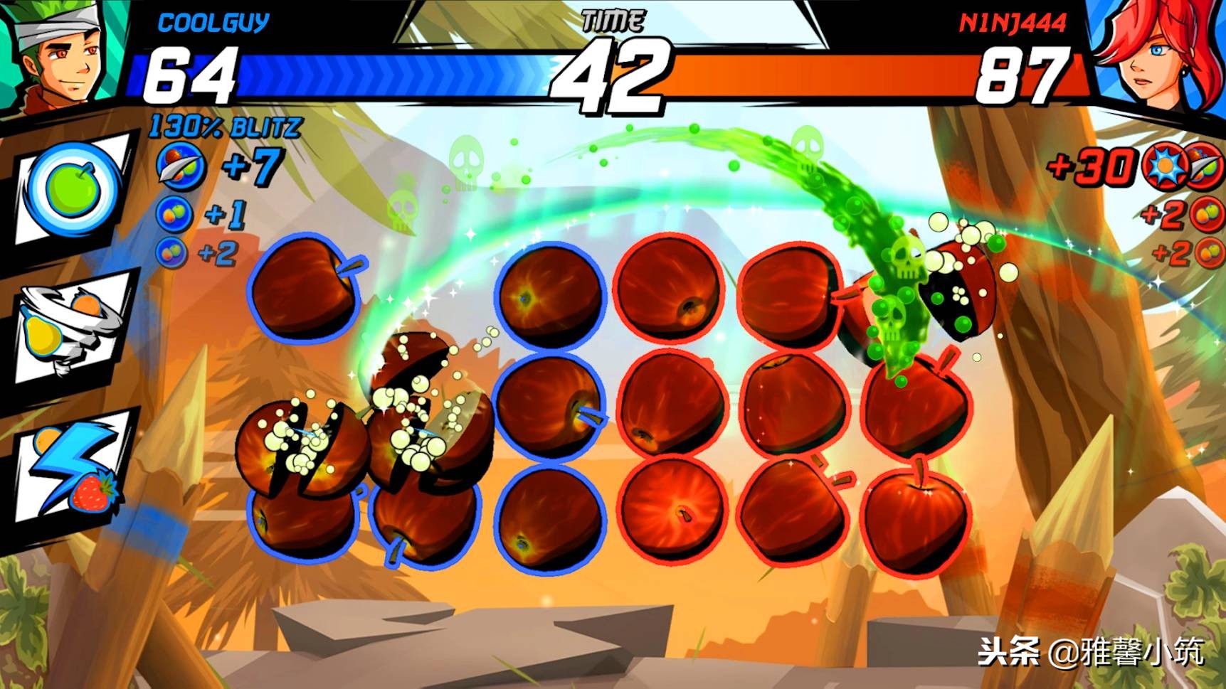水果忍者推出对战版手游《fruit ninja fight》
