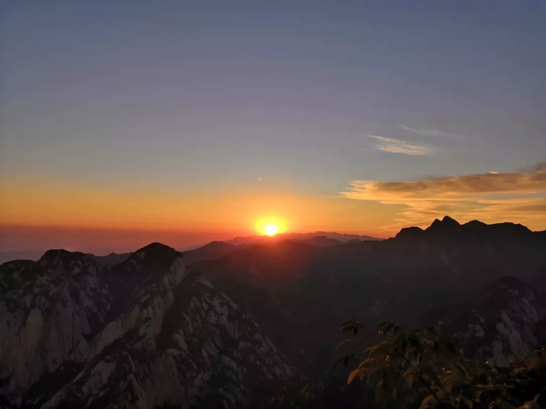 华山丨日出东方 充满希望与美好