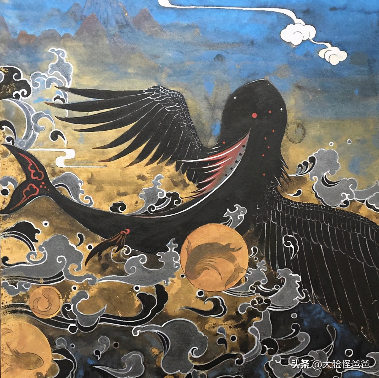 深扒山海经中北海之神禺强/上古神话那些事-37