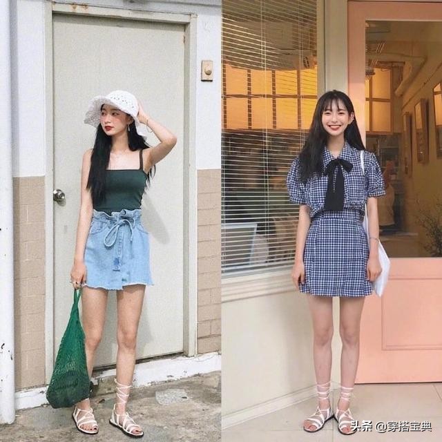 18套韩国ins时尚博主穿搭，可盐可甜风格百变