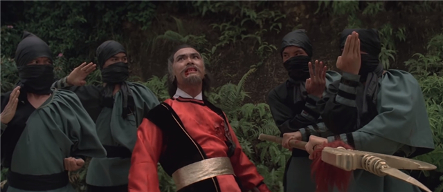 说回《三闯少林》,江湖上有虎风云龙武林四大家族,某日金虎堡堡主在