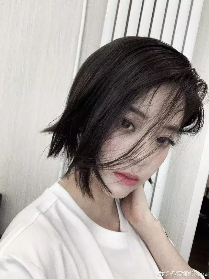 关于剪了短发的qq说说配图「短句」 _qq说说网