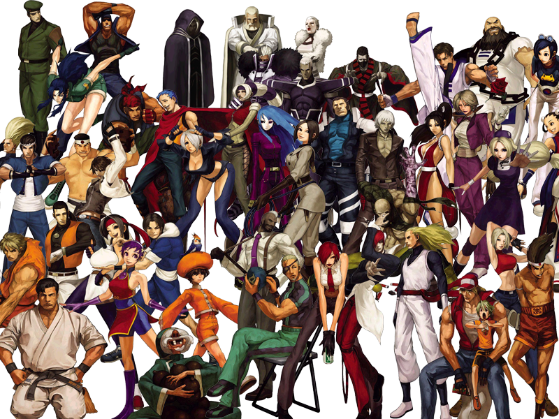 拳皇97怎么双人(经典街机《拳皇》哪一代画风最辣眼,甚至让你有打死