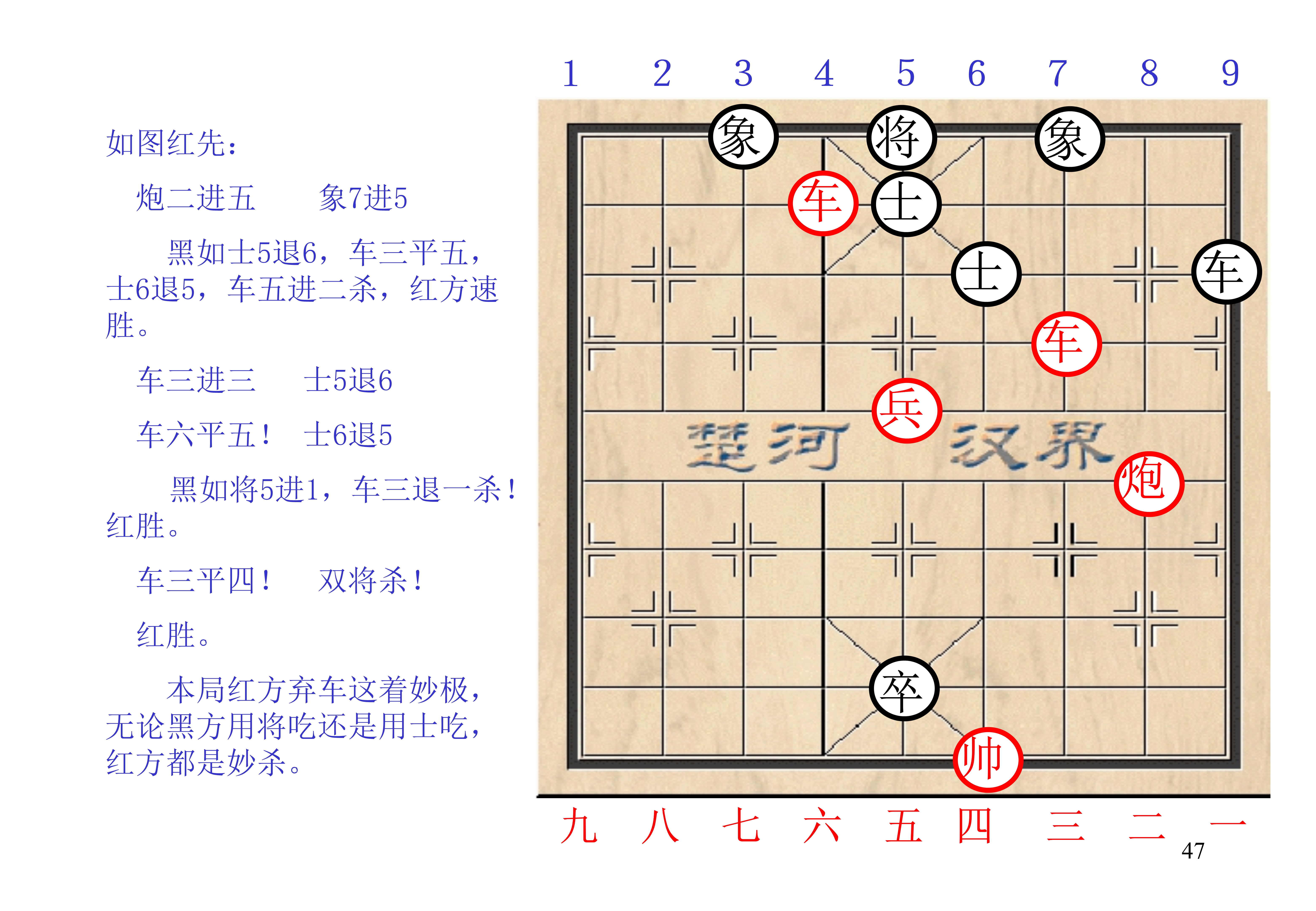 象棋二十四种基本杀法(象棋常见杀法汇总)