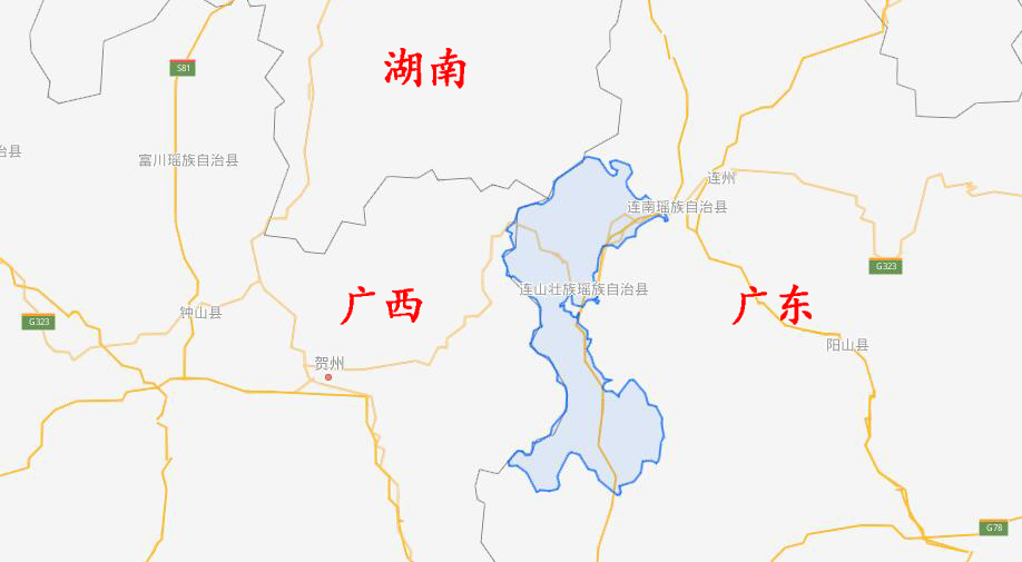 连山县隶属于清远市,区位独特,地处粤,湘,桂三省份结合部,是广东省