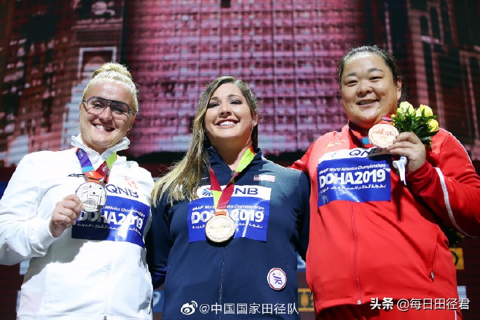 女子链球亚洲记录是多少(74米76！王铮斩获田径世锦赛女子链球铜牌 她是亚洲纪录保持者)