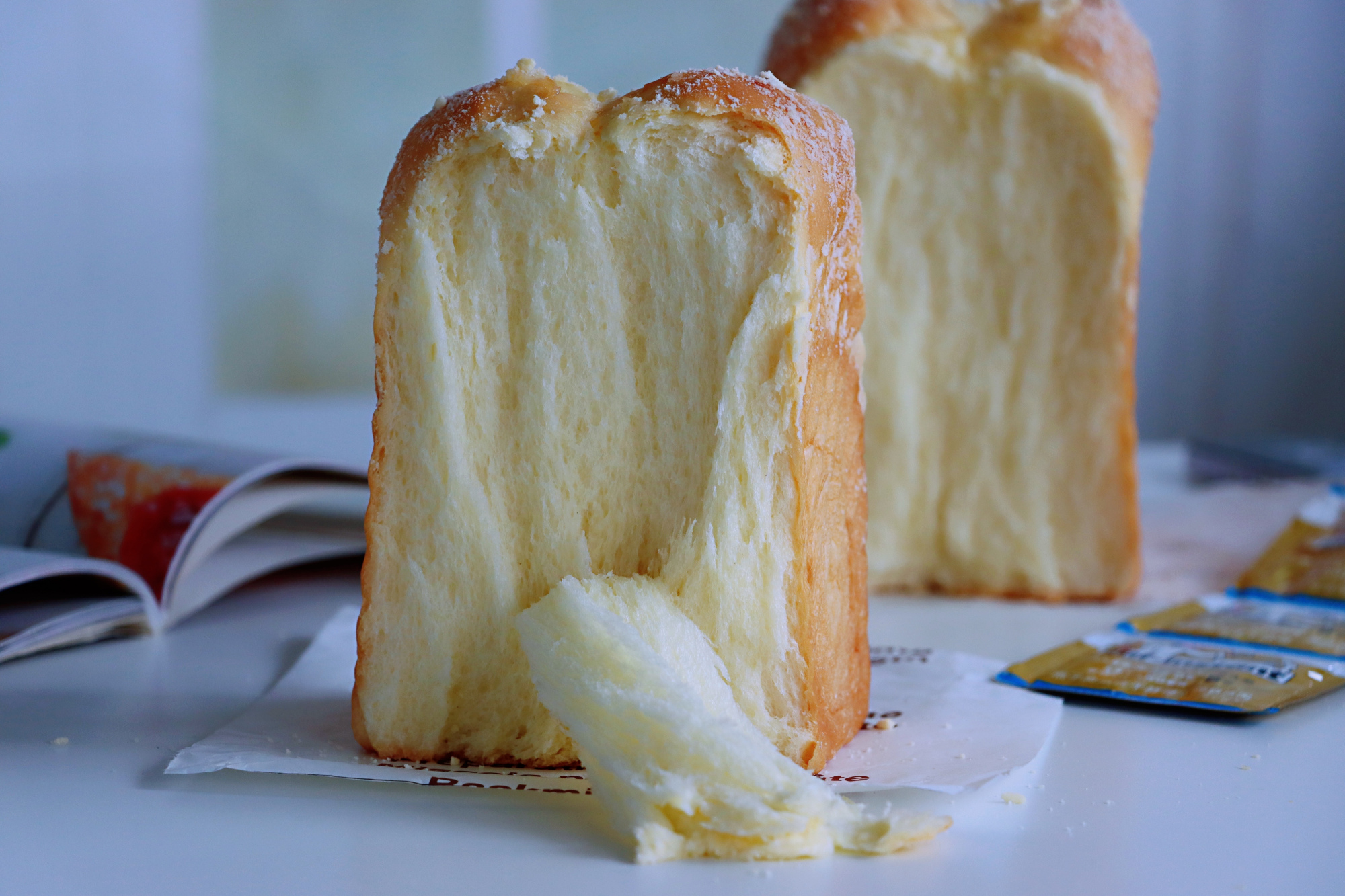 图片[16]-【豆浆吐司】做法步骤图 松软拉丝 放3天也不硬-起舞食谱网