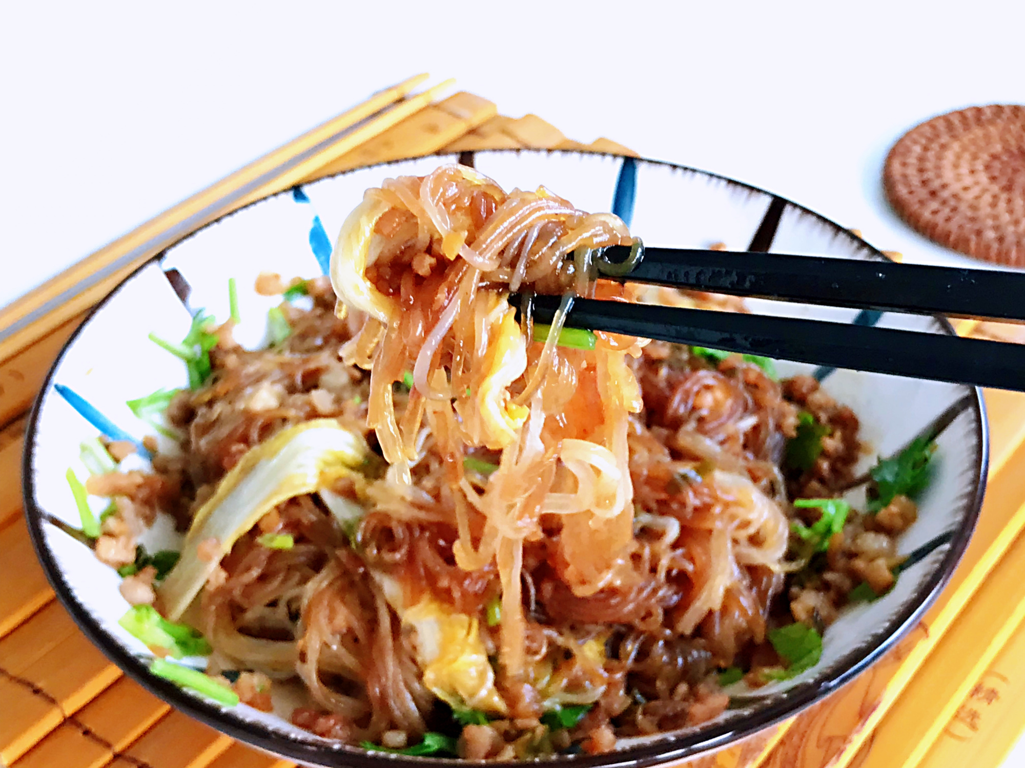 图片[2]-【肉末蒸粉丝】做法步骤图 营养补钙又下饭 上锅一蒸真解馋-起舞食谱网