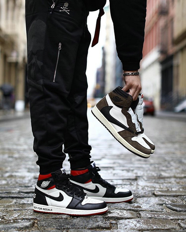 我们一起来看看潮男潮女aj是如何搭配裤子的