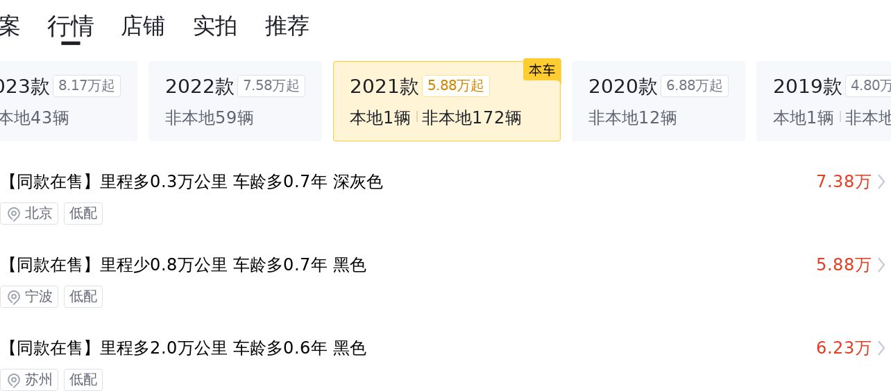 10万出头体验B级车，2021款蓝色别克君威GS值不值？