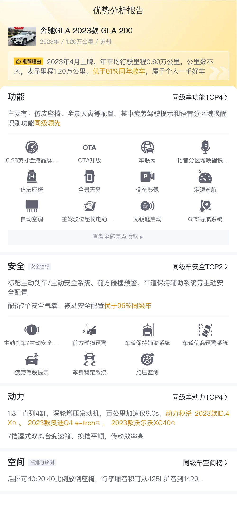 准新车体验：16万入手一手奔驰GLA，香吗？