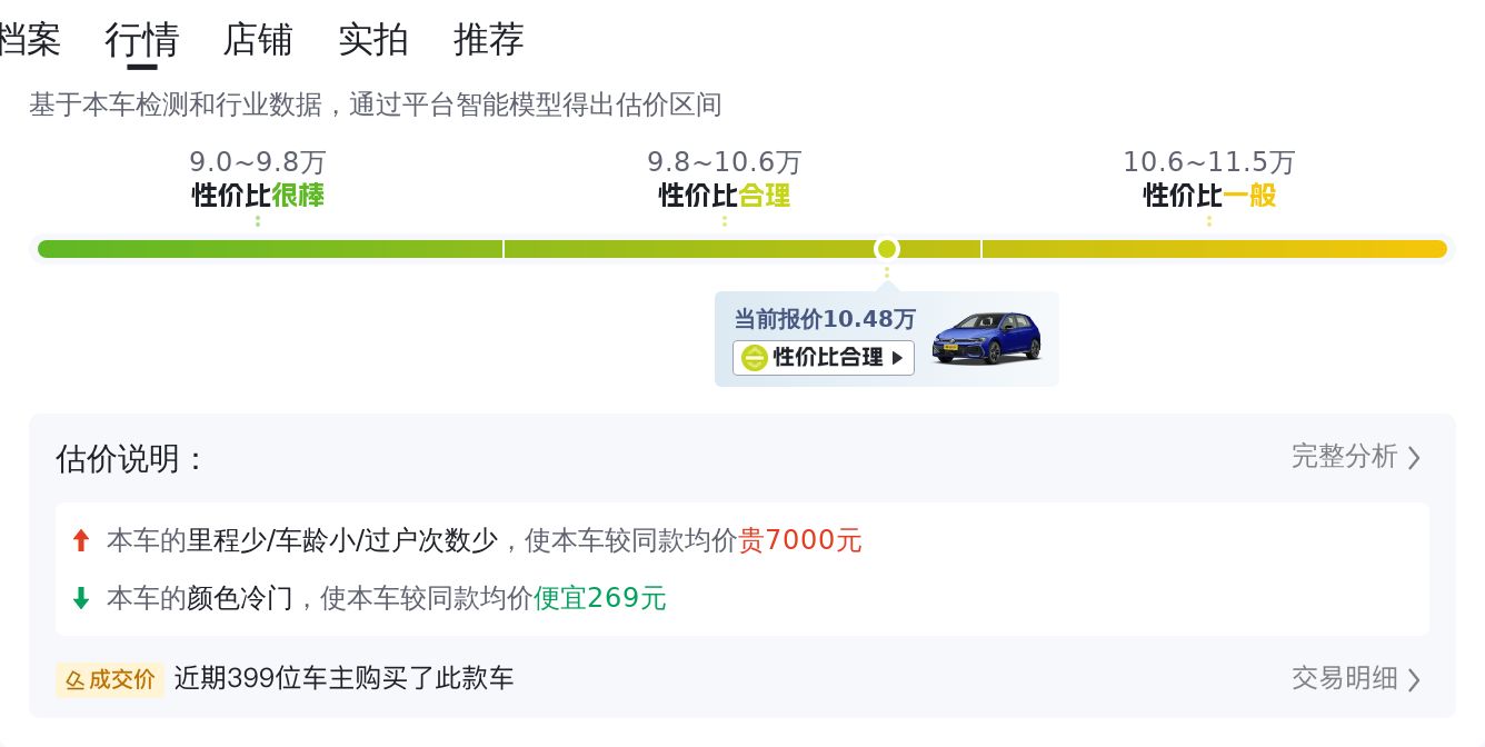 高尔夫280TSI DSG Pro，小钢炮性能，一手车况！