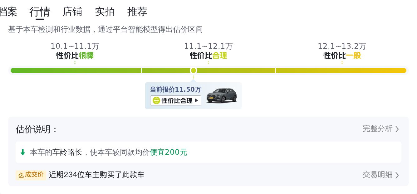 11万出头体验豪华SUV，2020款奥迪Q3，7万公里一手车况