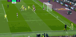 阿森纳对阵西汉姆联的比赛中(「英超」加布里埃尔、霍尔丁破门，西汉姆主场1-2惜败阿森纳)