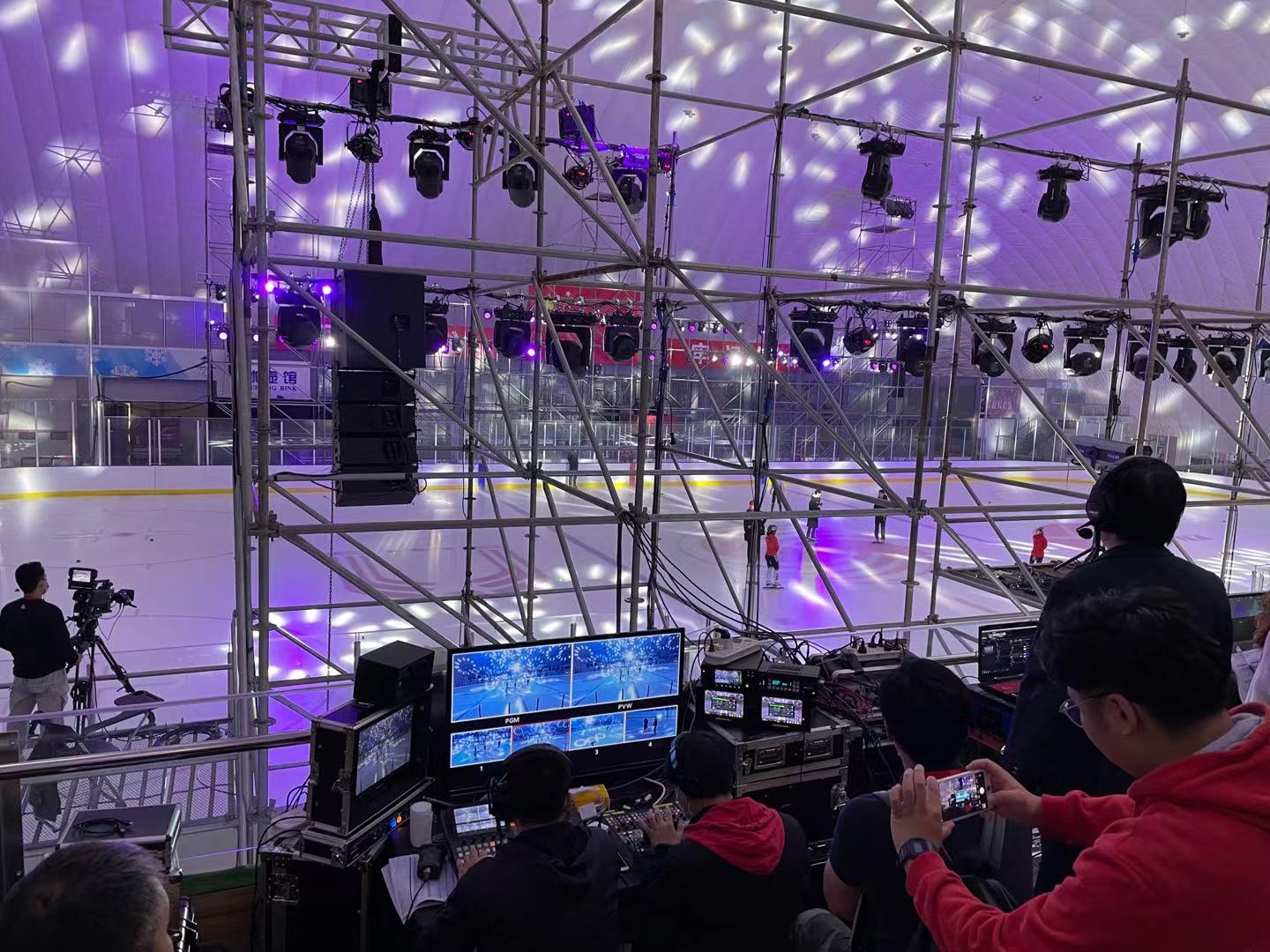 走进冬奥｜北京电视台培训中心顺利完成北京2022冬奥体育展示演练第三、四期承办工作
