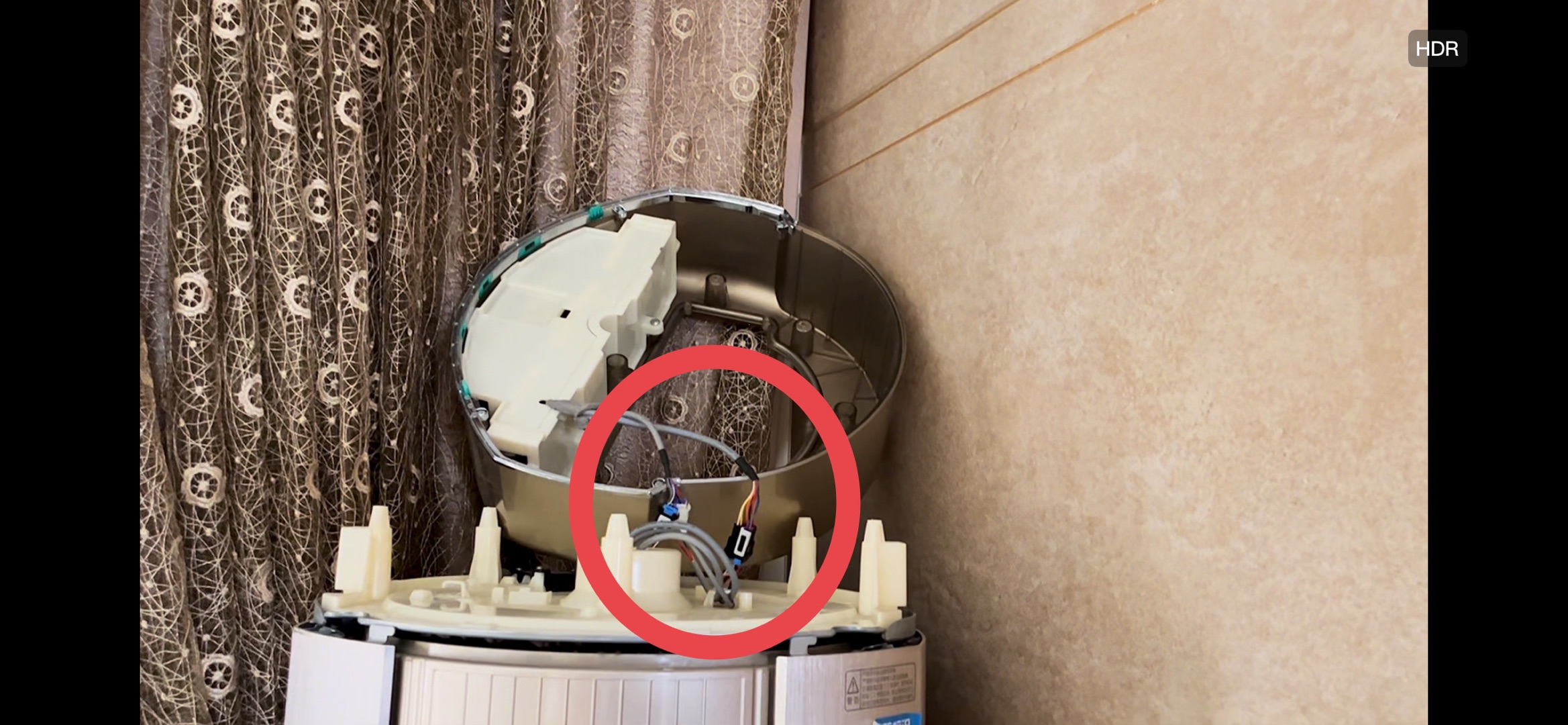 格力i铂圆柱空调拆机过程