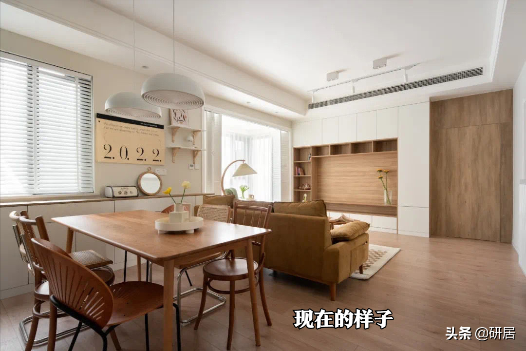 成都姑娘爱折腾，爆改100m²精装房，完工后的家温暖治愈，好惊艳