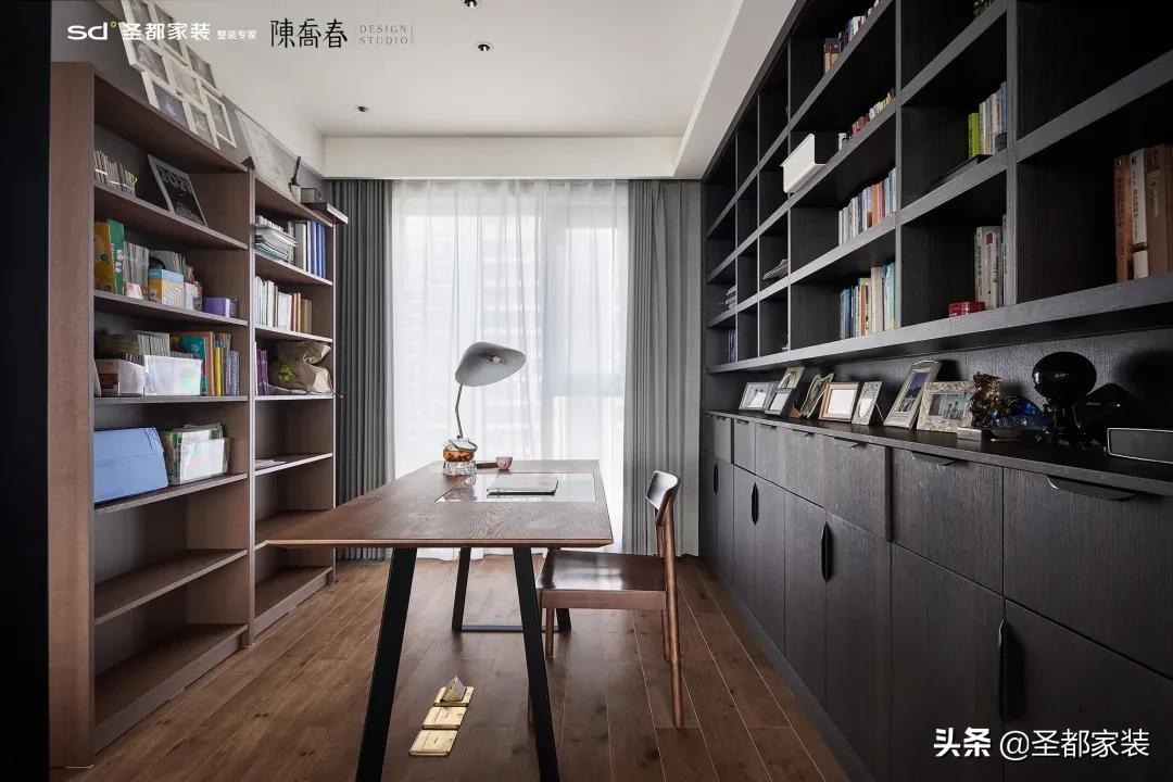 想要书房又不知道怎么设计?这3种书房设计方案照搬就行