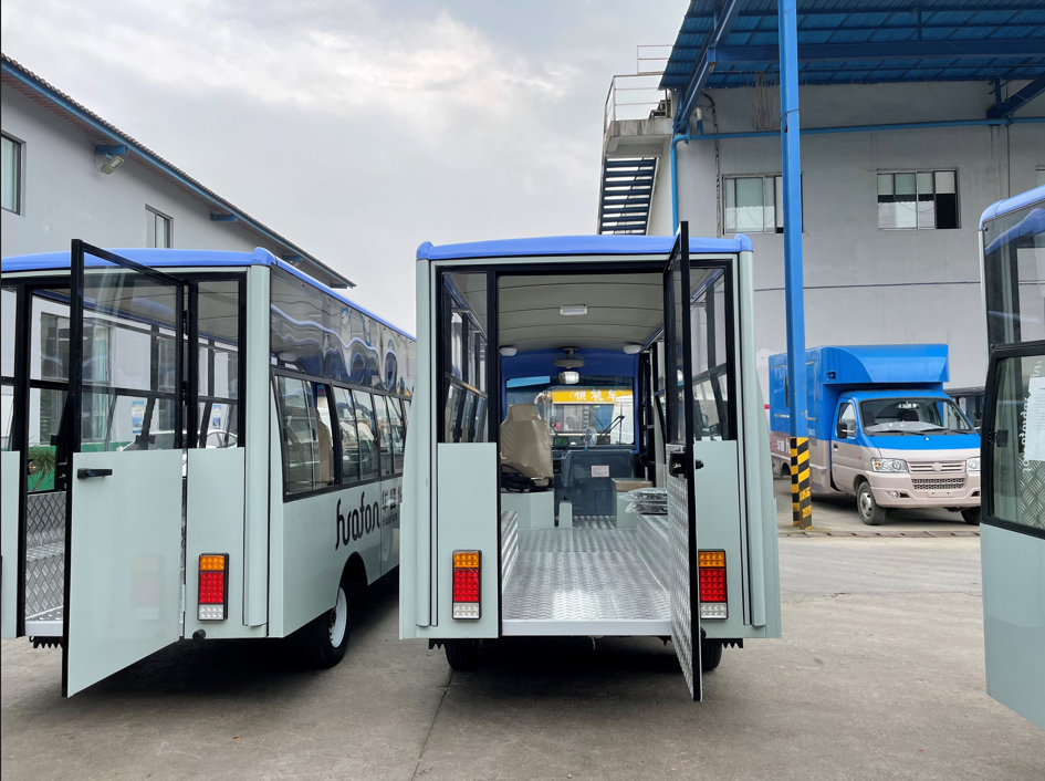 电动运货车、电动送餐车，高颜值新能源特种车，靓丽上岗啦