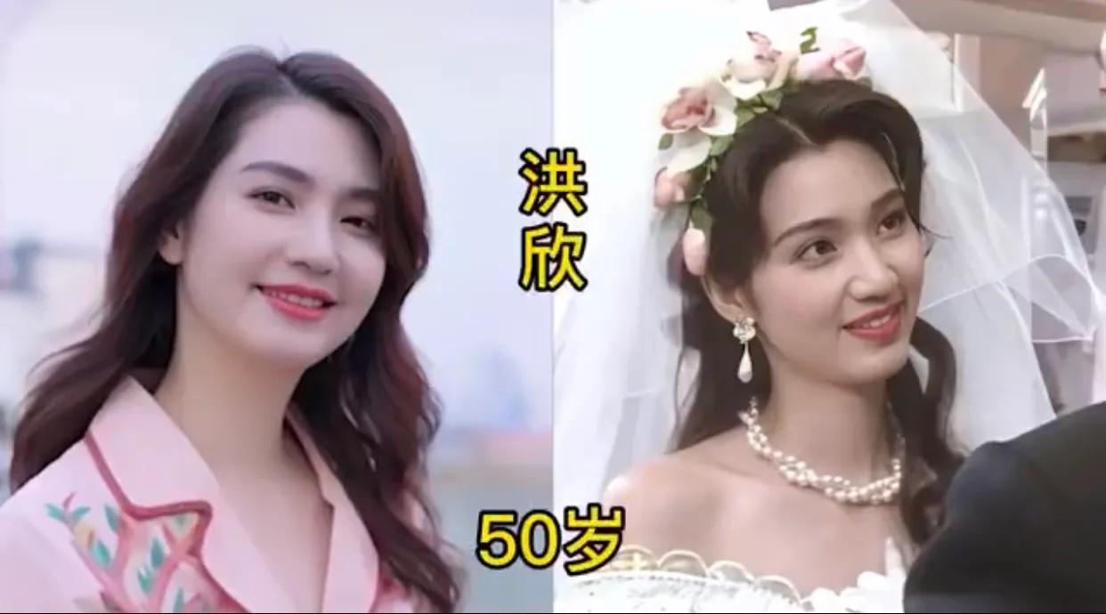 6位港星女神的婚纱照对比，52岁的她神采依旧