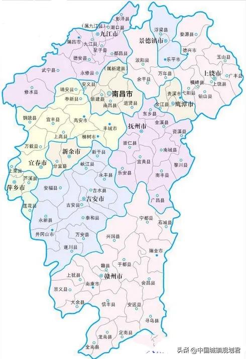 江西第二大市贛州市行政區(qū)劃調(diào)整設(shè)想：分贛州瑞金龍南三個(gè)地級(jí)市