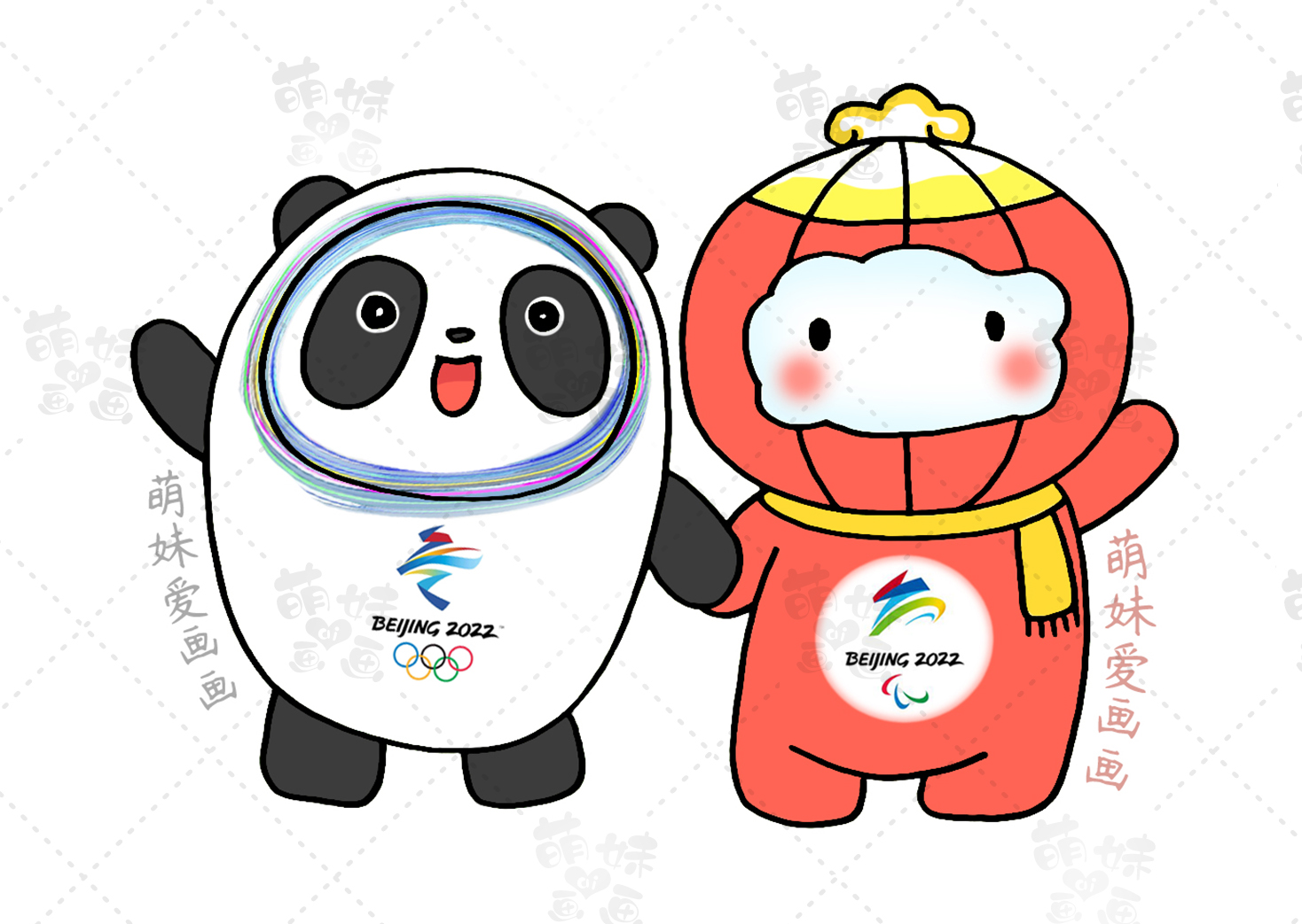 奥运会怎么画(简单漂亮的2022北京冬奥会手抄报及简笔画合集，含文字内容)