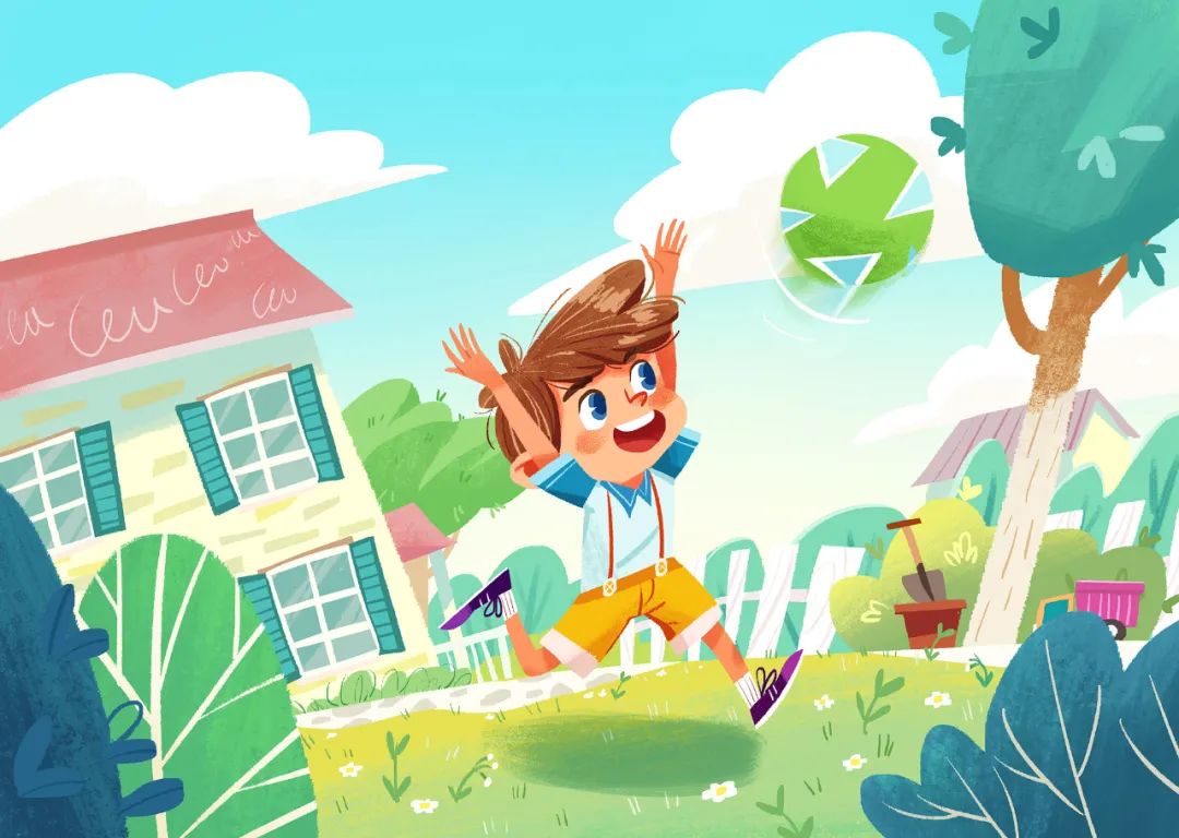 绘本系统课丨最流行的PS扁平纹理绘本风基础课＋提升课来了