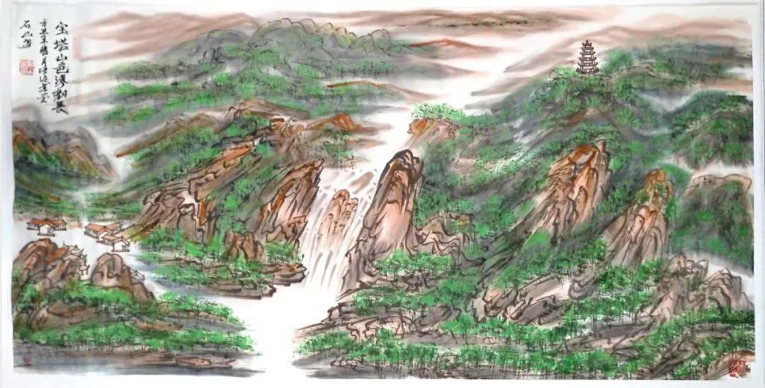 中国新时代国际艺术大家——谢石山