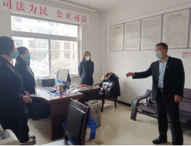 西安阎良法院开展审务督察工作